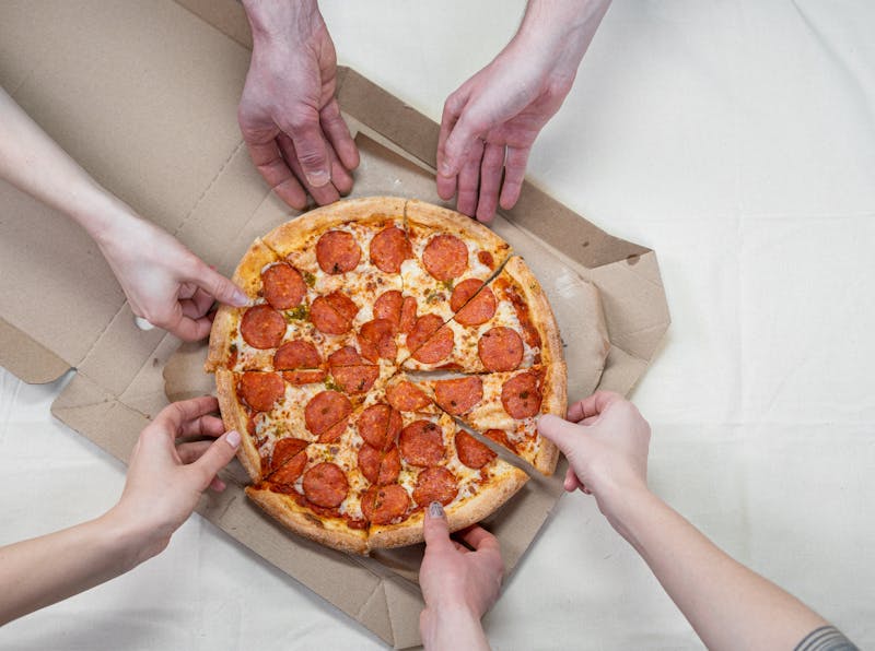 Pepperoni Supreme loaded with pepperoni and melted cheese